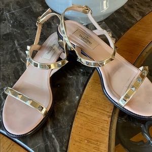 Valentino rockstud sandals.